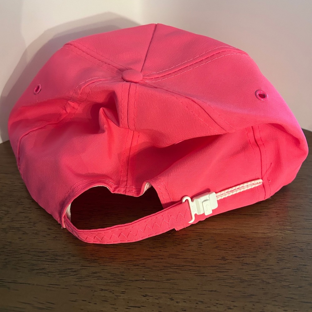 San Sun Pitzer Ranch Trucker Hat Mens OSFA Neon Pink Vintage Horse Rope Cap - Picture 2 of 4